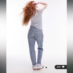 Topshop Original Mom high rise jean